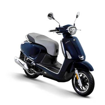 Scooter Kymco Like 125 bleu